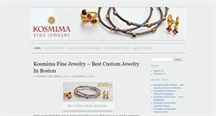 Desktop Screenshot of kosmimafinejewelry.com